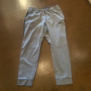 Nike Therma-Fit Men’s Two Tone Gray Joggers SIZE LARGE